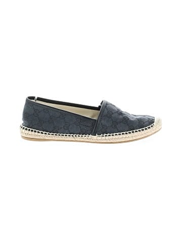 Gucci GG canvas slip-on espadrille flats (view 1)