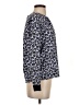 Sandro Animal Print Blue Long Sleeve Blouse Size Sm (1) - photo 4