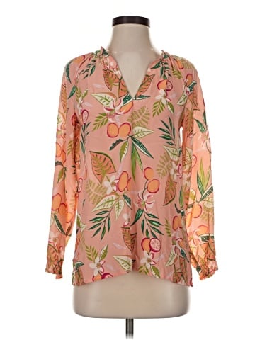 Spartina 449 Long Sleeve Silk Top (view 1)