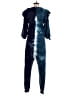 Something Navy Tie-dye Blue Jumpsuit Size S - photo 2