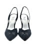 Adrianna Papell Blue Black Heels Size 6 1/2 - photo 2