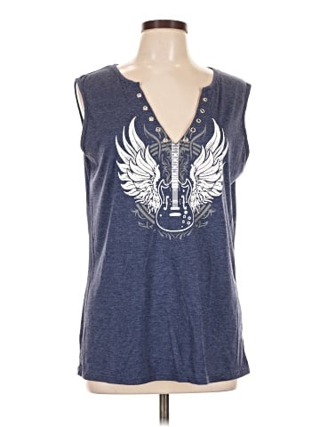 Unbranded Sleeveless T-Shirt (view 1)