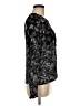 Twinkle by Wenlan Black Long Sleeve Silk Top Size 8 - photo 4