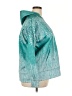 Unbranded 100% Polyester Teal Zip Up Hoodie Size 2X - photo 4