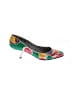 Thierry Mugler Color Block Green Heels Size 8 - photo 1