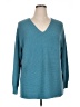 Ella Moss Teal Pullover Sweater Size XL - photo 1