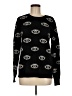 Aqua 100% Cashmere Black Cashmere Pullover Sweater Size M - photo 1