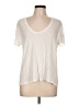 Express 100% Lyocell Ivory Short Sleeve T-Shirt Size L - photo 1