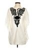 Forgotten Grace 100% Rayon Ivory 3/4 Sleeve Blouse Size S - photo 1