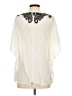 Forgotten Grace 100% Rayon Ivory 3/4 Sleeve Blouse Size S - photo 2