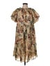 Zara Paisley Tan Casual Dress Size S - photo 1