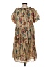 Zara Paisley Tan Casual Dress Size S - photo 2