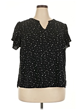 Hilary Radley Short Sleeve Blouse
