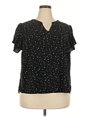 Hilary Radley Short Sleeve Blouse (view 1)