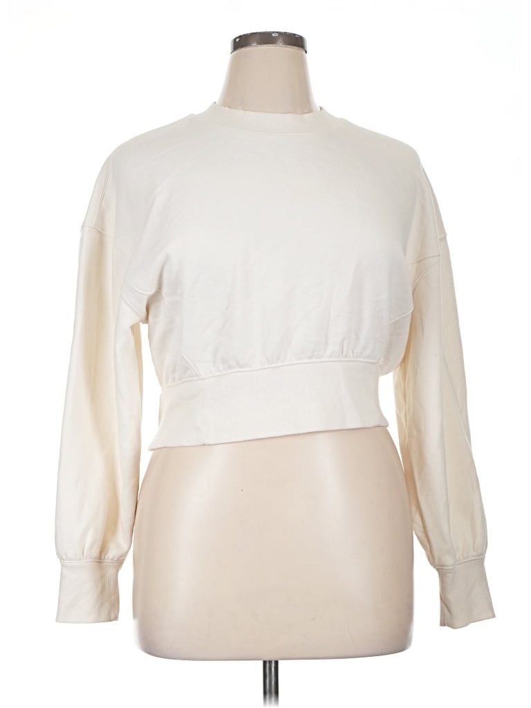 Pre-owned Wild Fable Sweatshirt In Ivory