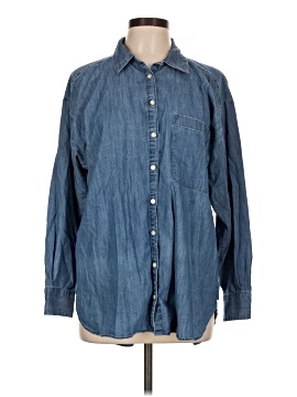 Ann Taylor LOFT Long Sleeve Button-Down Shirt (view 1)