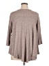 Green Envelope Brown Pullover Sweater Size 1X - photo 2