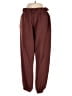 Lounge Solid Brown Sweatpants Size S - photo 1