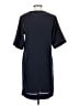 Ann Taylor 100% Polyester Solid Blue Casual Dress Size S - photo 2
