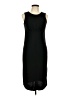 DKNY Solid Black Cocktail Dress Size L - photo 1