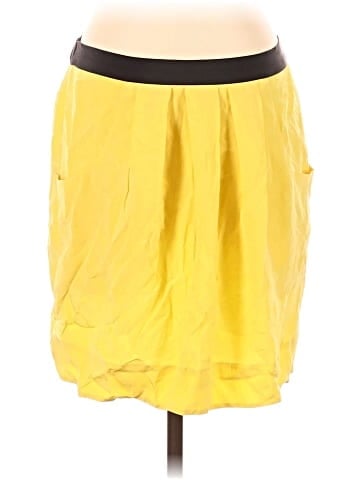 BCBGMAXAZRIA Silk Skirt (view 1)