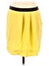 BCBGMAXAZRIA 100% Silk Yellow Silk Skirt Size 4 - photo 1