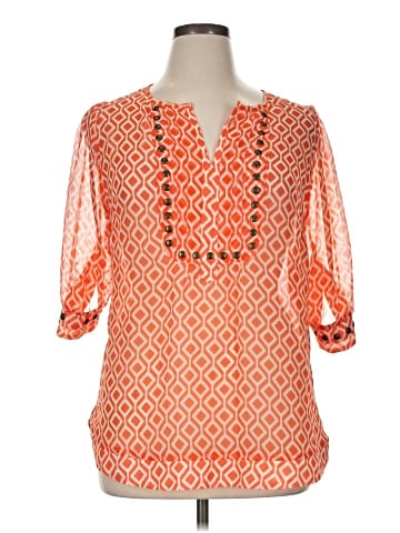 41Hawthorn 3/4 Sleeve Blouse (view 1)