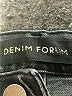 Denim Forum Black Jeans Size 28 waist - photo 7