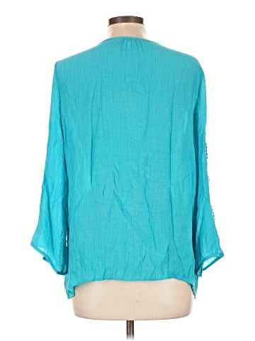 Counterparts 3/4 Sleeve Blouse (view 2)
