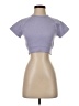 Unbranded Purple Short Sleeve Turtleneck Size S - photo 1