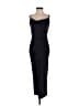 Polly 100% Polyester Black Cocktail Dress Size 0 - photo 2