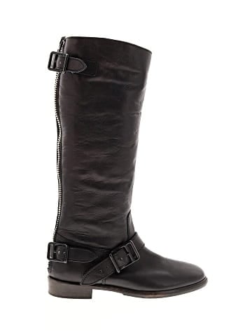 Burberry Leather Shearling Boots (view 1)
