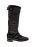 Burberry 100% Leather Black Leather Shearling Boots Size EU 36 - photo 1