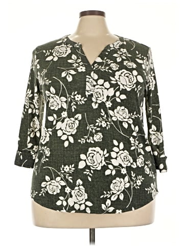 Papermoon 3/4 Sleeve Blouse (view 1)