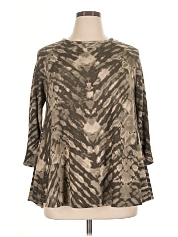 Kim & Cami 3/4 Sleeve T-Shirt (view 1)