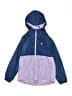 Eddie Bauer 100% Polyester Color Block Purple Raincoat Size 10 - 12 - photo 1