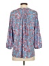 NYDJ Blue 3/4 Sleeve Blouse Size S - photo 2