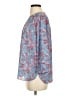 NYDJ Blue 3/4 Sleeve Blouse Size S - photo 5