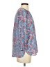 NYDJ Blue 3/4 Sleeve Blouse Size S - photo 4