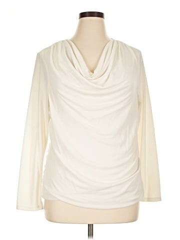 Donna Karan New York Long Sleeve Top (view 1)