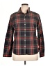 J.Crew 100% Cotton Plaid Black Long Sleeve Button-Down Shirt Size 14 - photo 1