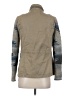 Thread & Supply 100% Cotton Print Gray Jacket Size S - photo 2