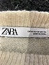 Zara Stripes Ivory Pullover Sweater Size M - photo 7
