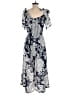 Luxology 100% Polyester Blue Jumpsuit Size 6 - photo 2