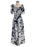 Luxology 100% Polyester Blue Jumpsuit Size 6 - photo 1