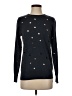 Autumn Cashmere 100% Cotton Polka Dots Black Pullover Sweater Size S - photo 1