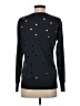 Autumn Cashmere 100% Cotton Polka Dots Black Pullover Sweater Size S - photo 2