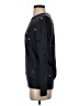 Autumn Cashmere 100% Cotton Polka Dots Black Pullover Sweater Size S - photo 5
