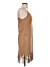 Say What? 100% Polyester Tan Casual Dress Size L - photo 4