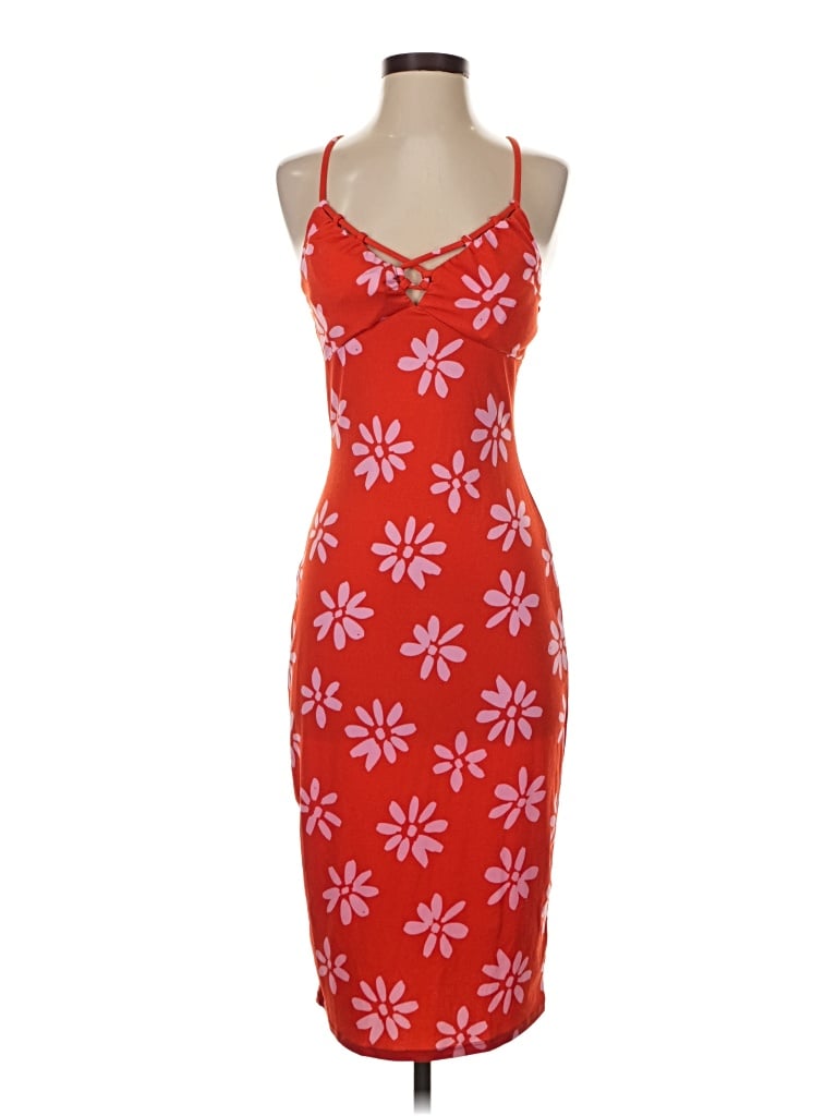 Pre-owned No Boundaries Cocktail Dress In Red